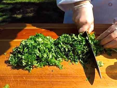 Чахохбілі з курки у казані по-грузинськи рецепт на багатті