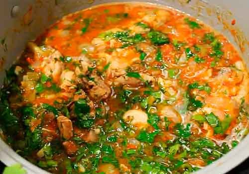 Чахохбілі з курки у мультиварці