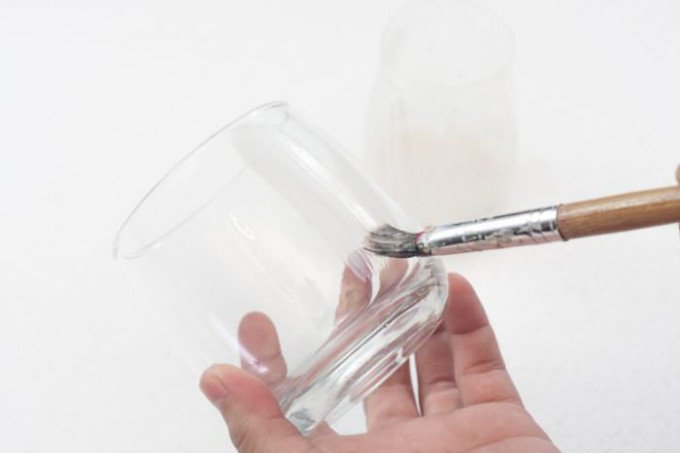 Декупаж на склі для початківців, фото