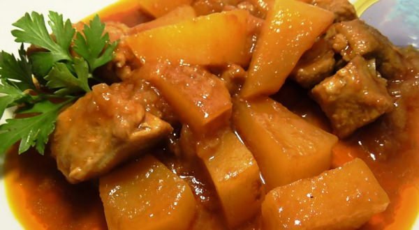 Гарбуз з м’ясом – 7 рецептів приготування