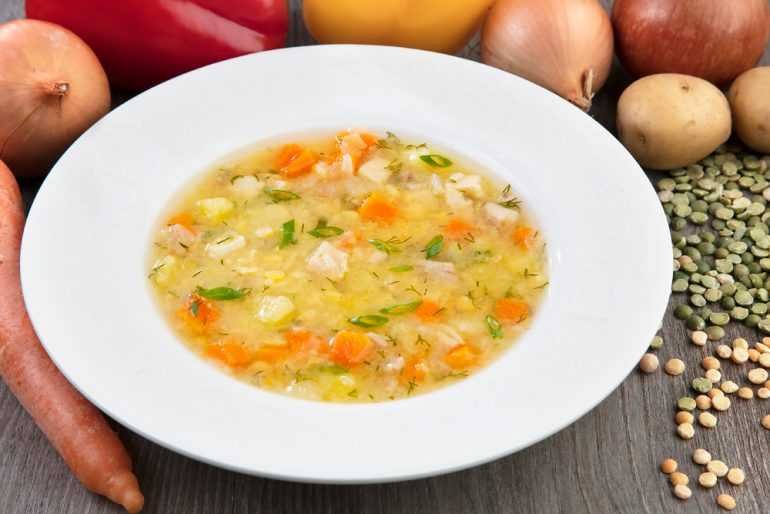 Гороховий суп з куркою