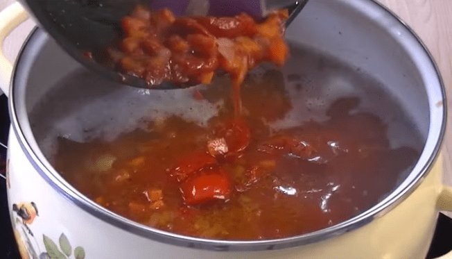 Грибной суп с пшеном - рецепт