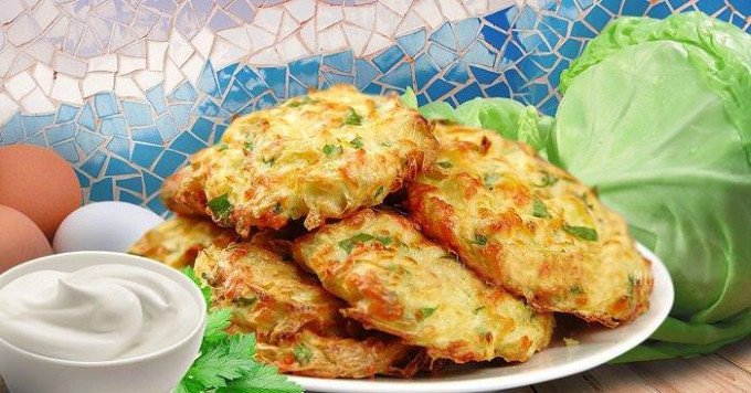 Капустяні оладки -рецепти і секрети приготування
