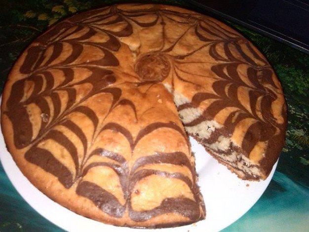 Кекс Зебра — рецепти та поради з приготування