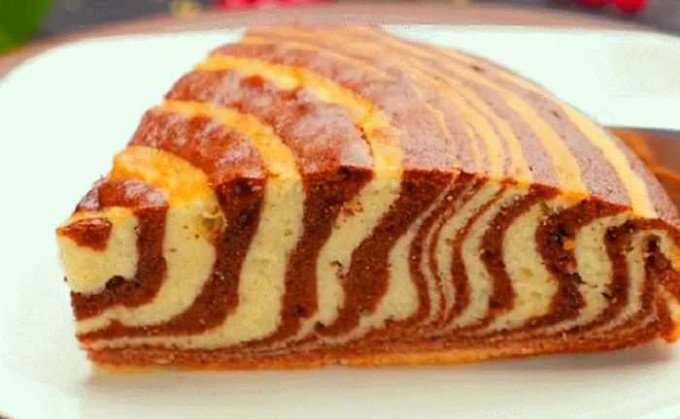 Кекс Зебра — рецепти та поради з приготування