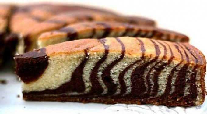 Кекс Зебра — рецепти та поради з приготування