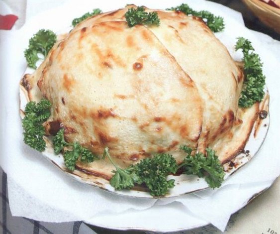 Класичний курник рецепт з куркою та картоплею