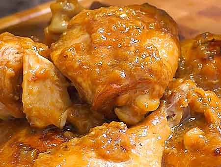 Курка по-єврейськи рецепт з цибулею та содою покроково