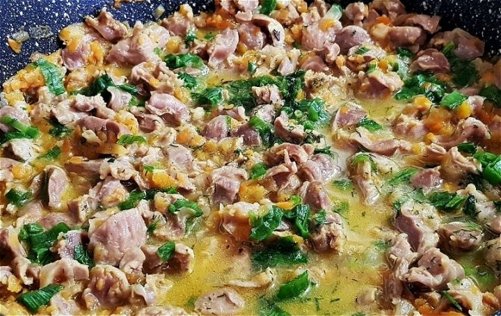 Курячі шлунки - рецепти приготування в сковороді