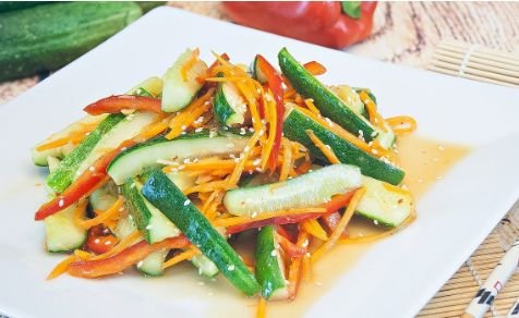 Огурцы по-корейски - Самый вкусный рецепт быстрого приготовления