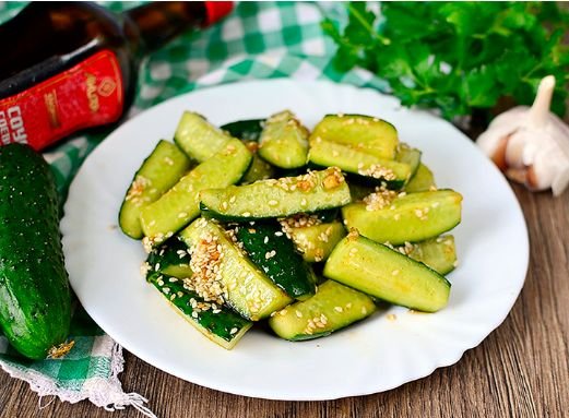 Огурцы по-корейски - Самый вкусный рецепт быстрого приготовления