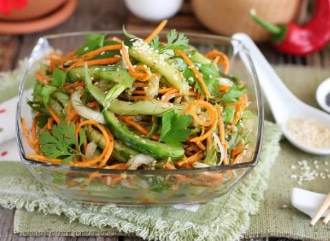 Огурцы по-корейски - Самый вкусный рецепт быстрого приготовления