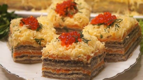 Овочевий торт – 7 рецептів приготування