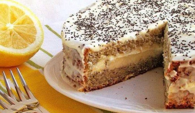Повітряний і мякий лимонний торт — кращий цитрусовий десерт!