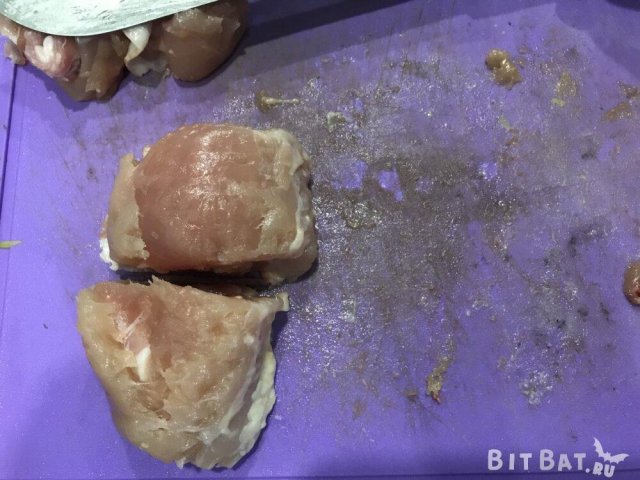 Шашлик на сковороді з курки на шпажках