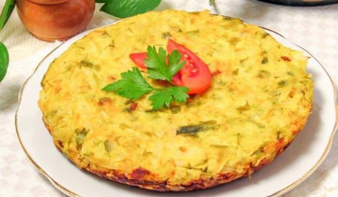 Смачний пиріг з капустою в мультиварці за 30 хвилин!