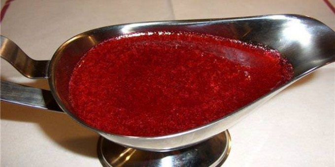 Соус з брусниці до мяса: 10 швидких і смачних рецептів