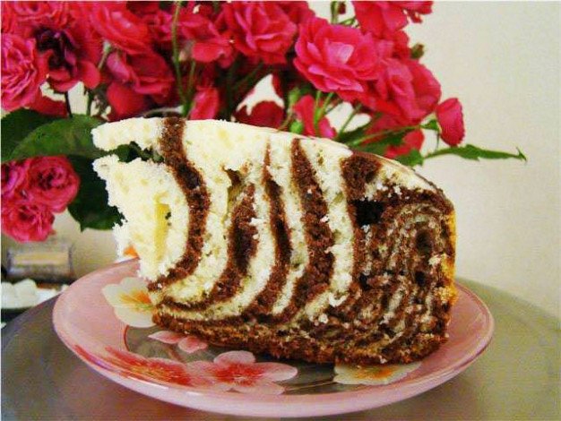 Строкатий торт Зебра — весела смакота!