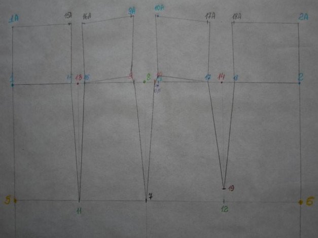 Викрійка спідниці-олівець для початківців – інструкція з побудови та розкрою