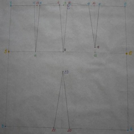 Викрійка спідниці-олівець для початківців – інструкція з побудови та розкрою