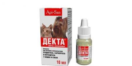 Вушні краплі для собак: інструкція