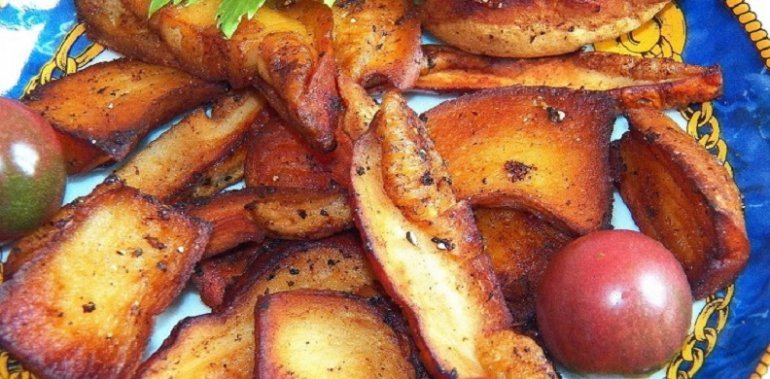 Як посмажити сушені білі гриби