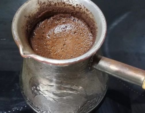 Как правильно варить кофе в турке на электрической плите