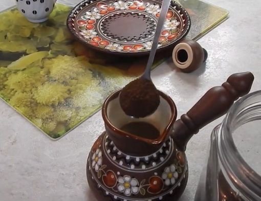 Как правильно варить кофе в турке на электрической плите