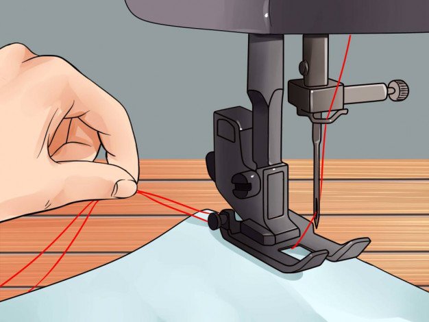 Як заправити швейну машинку перед роботою