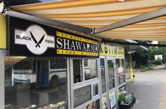 Заклад швидкого харчування в Дніпрі: шаурма Black Food