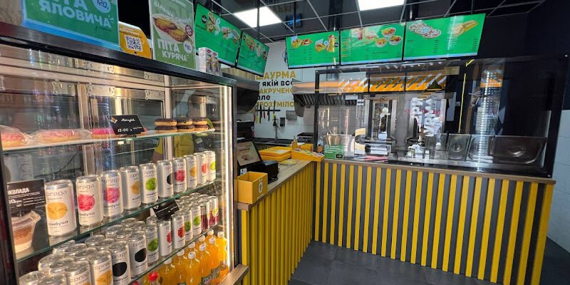 Заклад швидкого харчування Doner Маркет у Запоріжжі