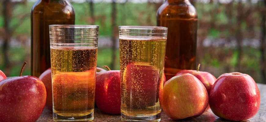 Рецепт приготування алкогольного яблучного сидру в домашніх умовах