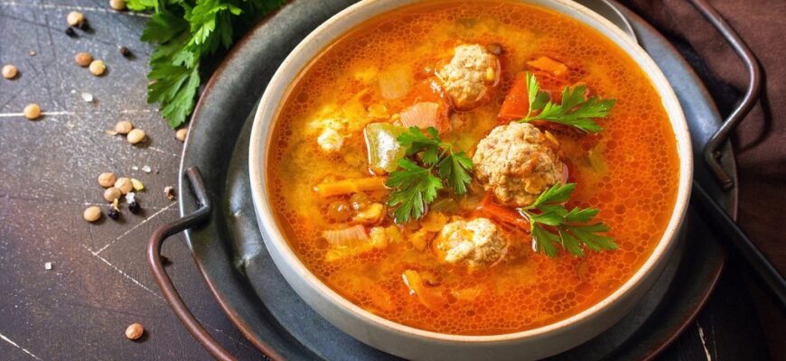 Рецепт традиційного супу з фрикадельками: покрокова інструкція на українській