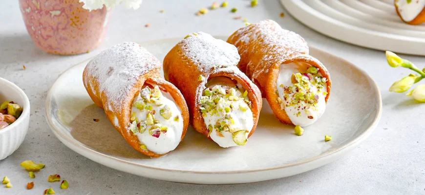 Смачний домашній рецепт каннолі: покрокове приготування та поради