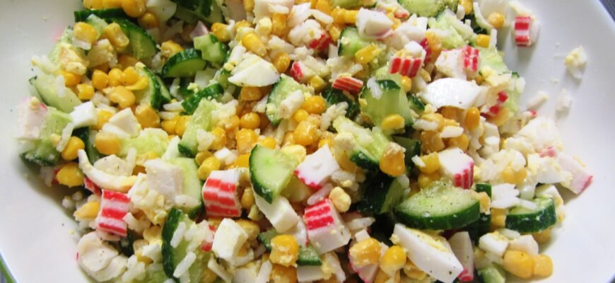 Рецепт крабового салату: смачний і легкий у приготуванні варіант