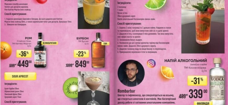 Смачні рецепти коктейлів: створіть свій досконалий напій вдома