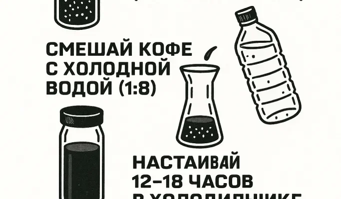 Ідеальний рецепт колд брю: покрокова інструкція для приготування вдома
