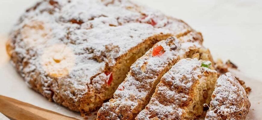 Рецепт штоллена без дріжджів: готуємо смачний різдвяний пиріг