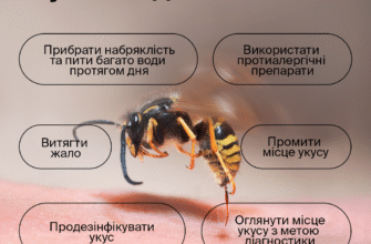 Укус оси: перша допомога, симптоми та як уникнути наслідків