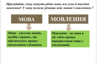 Різниця між мовою та мовленням: розбір ключових аспектів