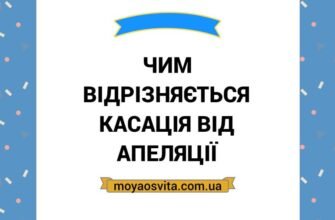 Апеляція і касація: у чому різниця цих правових процедур?