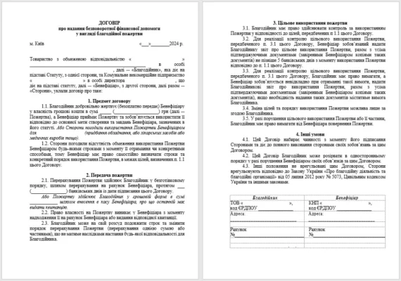 Безповоротна фінансова допомога від засновника: як отримати? Безповоротна фінансова допомога від засновника: як отримати?