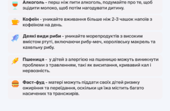 Що не можна їсти при годуванні груддю: список заборонених продуктів