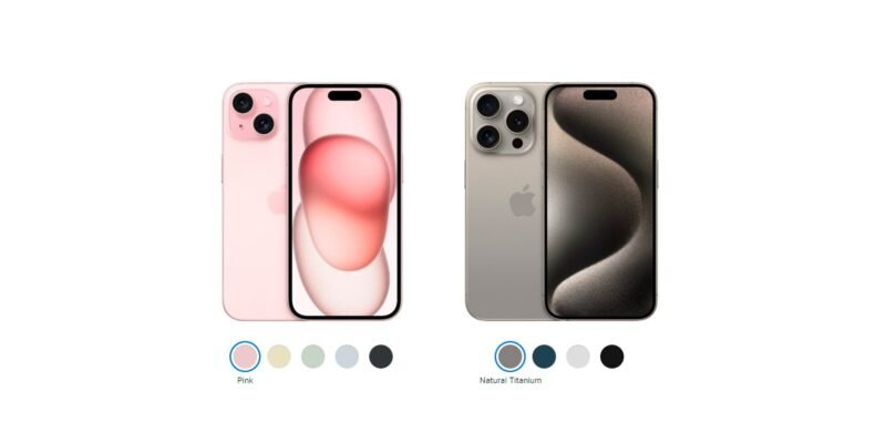 Відмінності між iPhone 15 та iPhone 15 Pro: Головні характеристики Відмінності між iPhone 15 та iPhone 15 Pro: Головні характеристики
