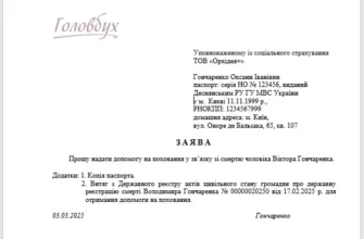 Допомога на поховання: процедура оформлення та виплати на підприємстві