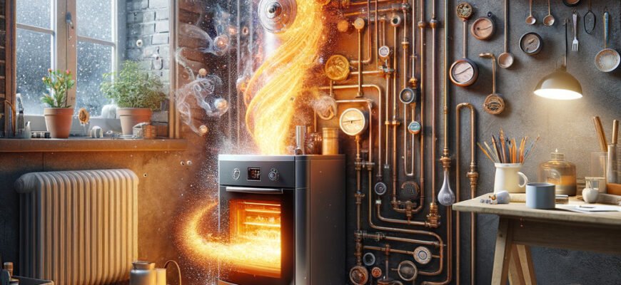 Чому бахкає газовий котел: поширені причини та способи вирішення проблеми
