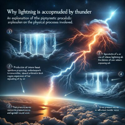 Чому блискавка супроводжується громом: пояснення фізичних процесів