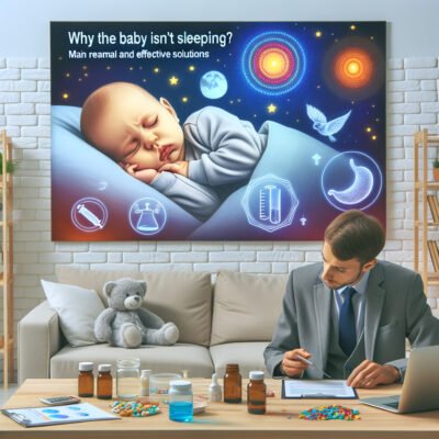 Чому немовля не спить: основні причини та ефективні рішення