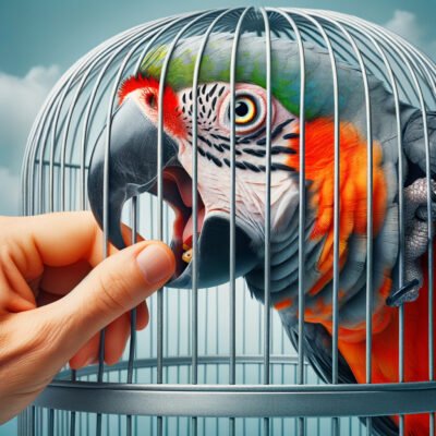 Чому папуга гризе клітку: основні причини та вирішення проблеми