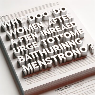 Чому під час місячних частішає потреба йти в туалет по великому? Чому під час місячних частішає потреба йти в туалет по великому?